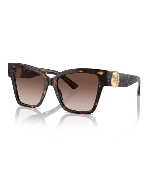 Dolce & Gabbana Brown Sonnenbrille