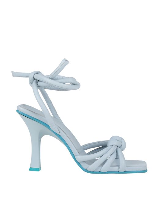 Le Silla Blue Sandals