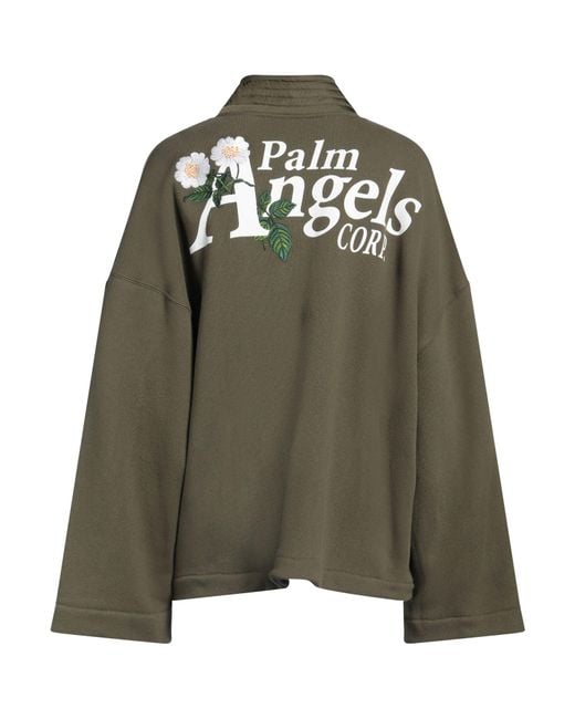 Palm Angels Green Jacket
