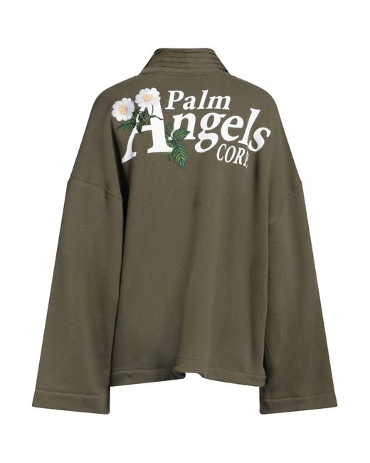 Palm Angels Green Jacket