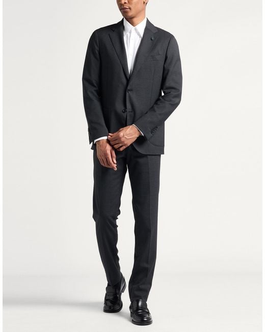 Traje Lardini de hombre de color Blue