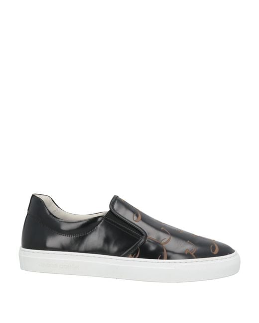 Jacob Cohen Black Sneakers Leather for men