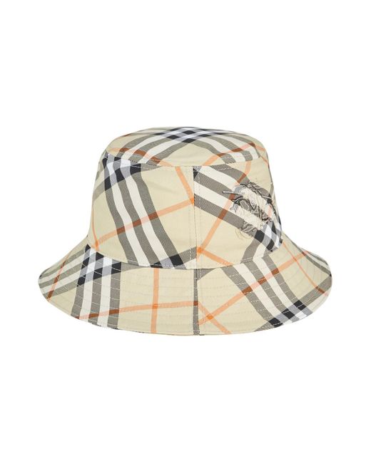 Burberry White Hat Polyester