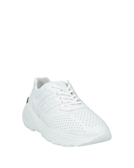 Hogan White Sneakers Leather