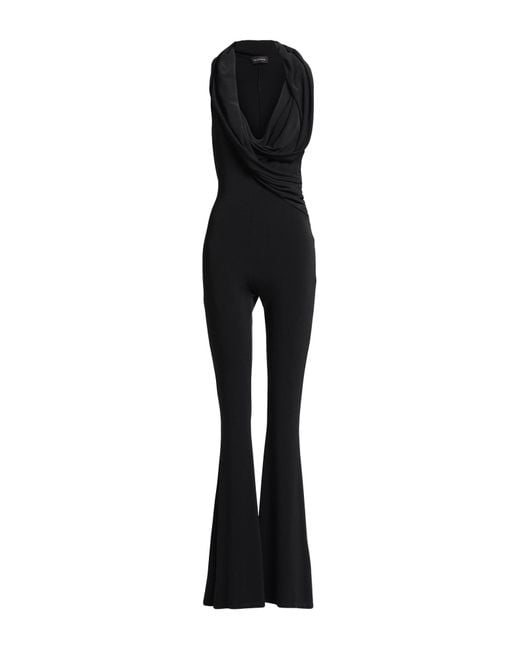 ANDAMANE Black Jumpsuit Polyester, Elastane