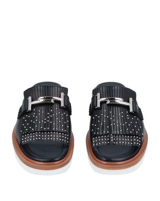 Tod's Blue Sandals