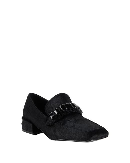 Jeannot Black Loafers Leather