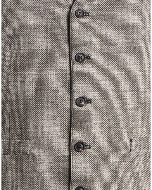 Circolo 1901 Gray Tailored Vests for men