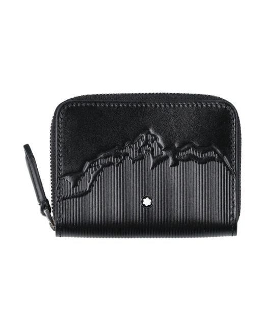 Montblanc Black Coin Purse for men