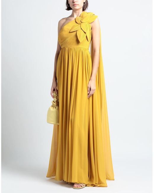 Elie Saab Yellow Maxi-Kleid