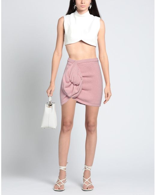 Magda Butrym Pink Mini Skirt