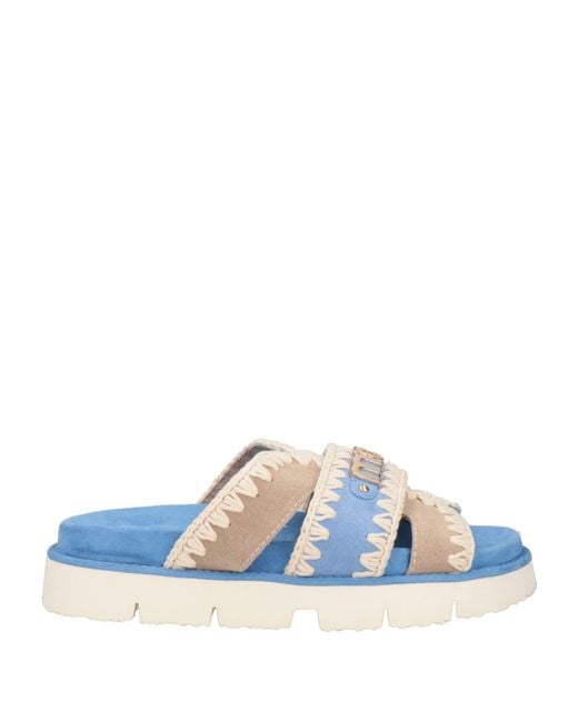 Mou Blue Sandals