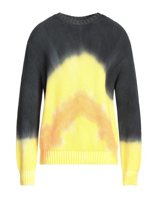 Pullover MSGM de hombre de color Yellow