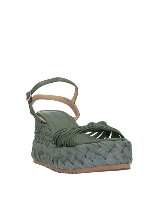 Espadrilles Emanuélle Vee en coloris Green