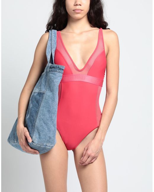Moschino Pink One-piece Swimsuit