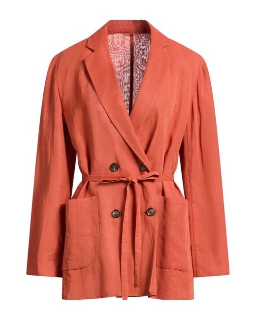Brunello Cucinelli Red Blazer