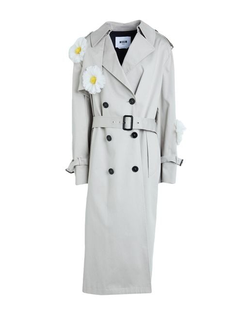 Manteau Long Et Trench MSGM en coloris White