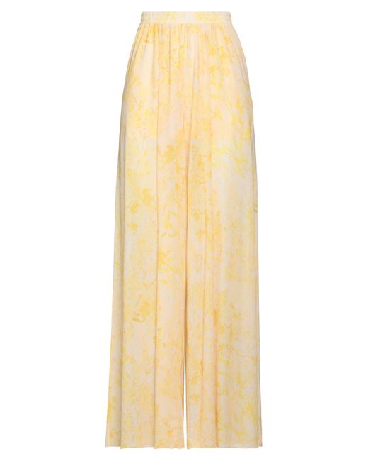 Patrizia Pepe Yellow Trouser