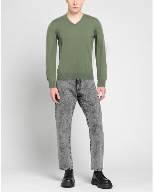 Pullover di Gran Sasso in Green da Uomo