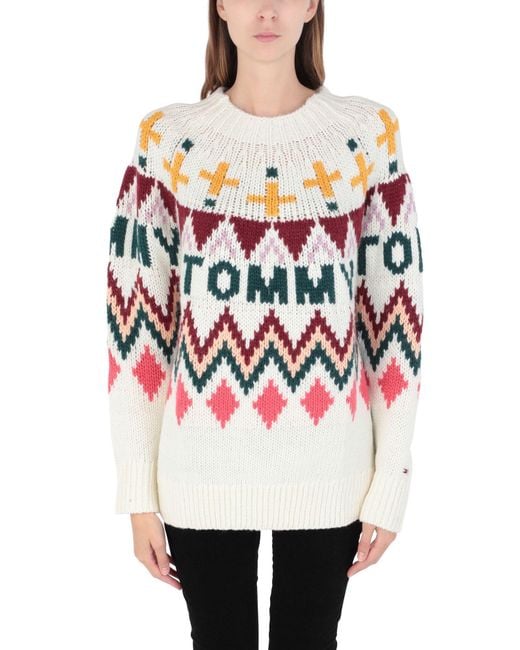 Pullover Tommy Hilfiger en coloris White