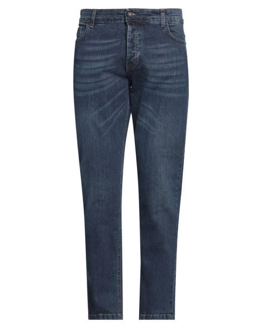 Stilosophy Blue Jeans Cotton, Elastane for men