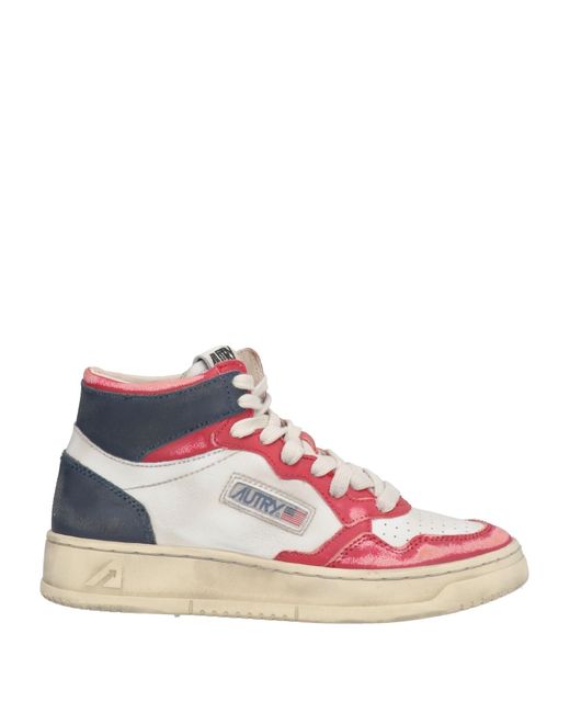 Autry Pink Sneakers Leather