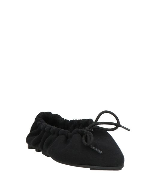 MEDEA Black Ballet Flats