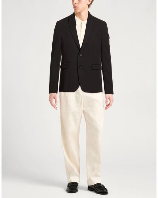 Patrizia Pepe Black Blazers for men
