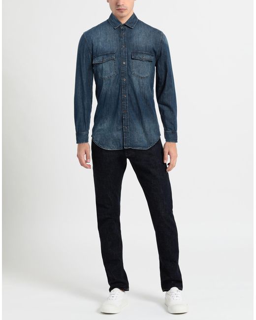 Camicia Jeans di Zadig & Voltaire in Blue da Uomo