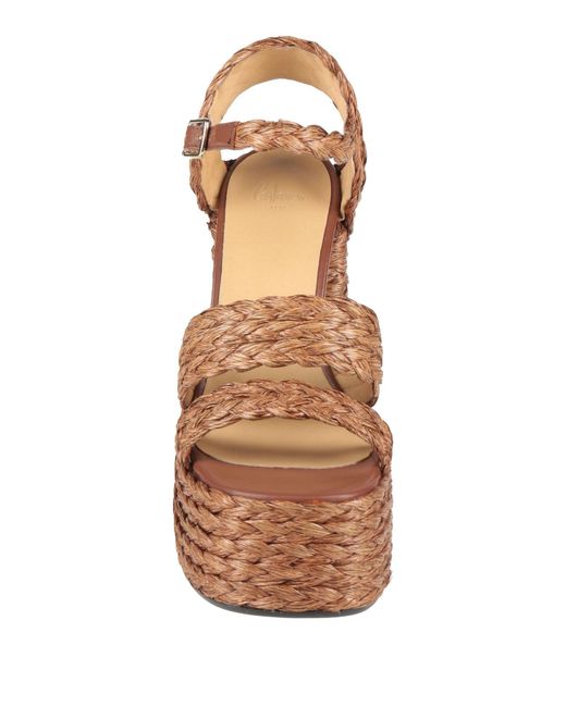 Castaner Brown Sandals