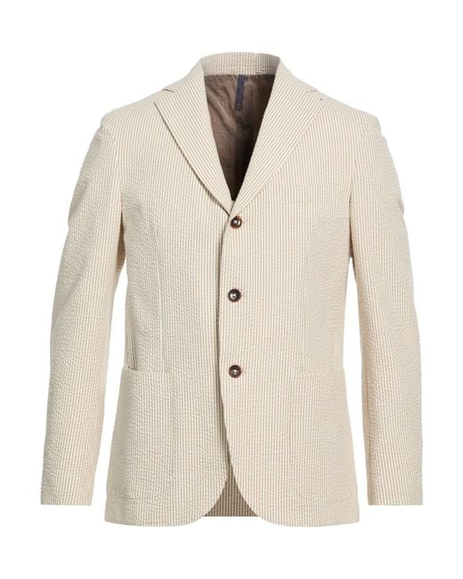 Montedoro Natural Blazer Cotton, Elastane for men