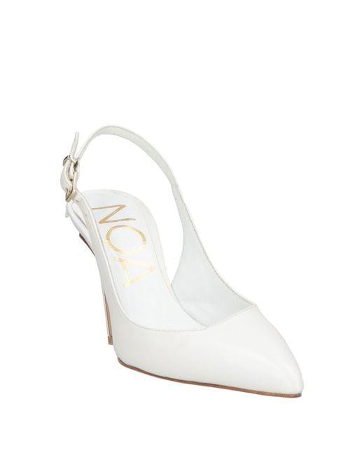 Noa White Sandale