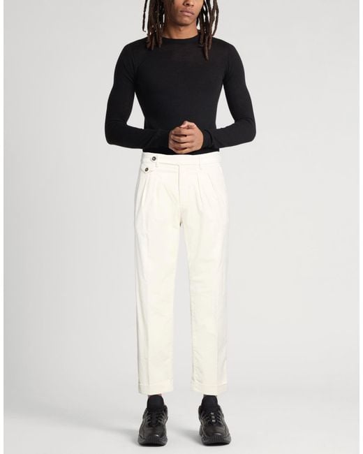 Manuel Ritz White Trouser for men