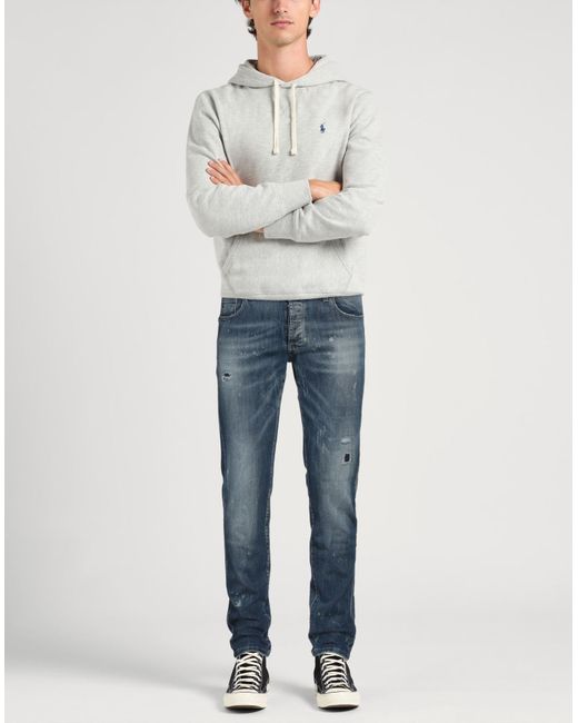 Daniele Alessandrini Blue Jeans Cotton, Elastane for men