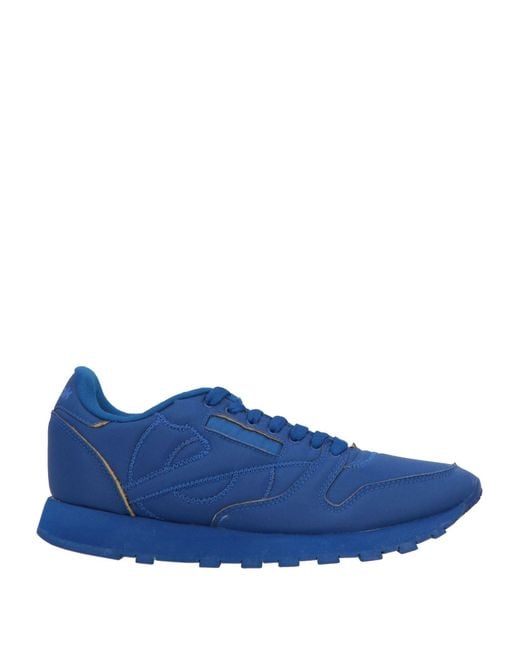 Reebok Blue Sneakers Textile Fibers for men