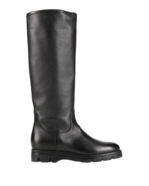 Santoni Black Boots