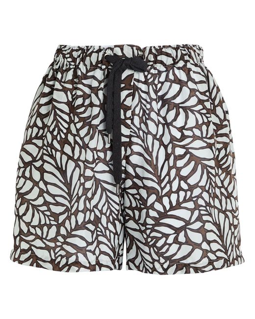 Brunello Cucinelli Black Shorts & Bermuda Shorts