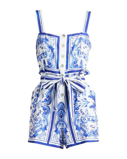 Farm Rio Blue Playsuit