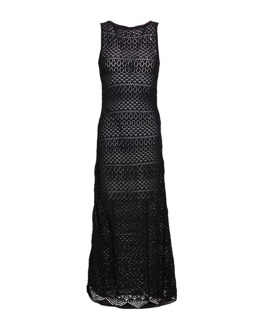 Robe longue MAX&Co. en coloris Black