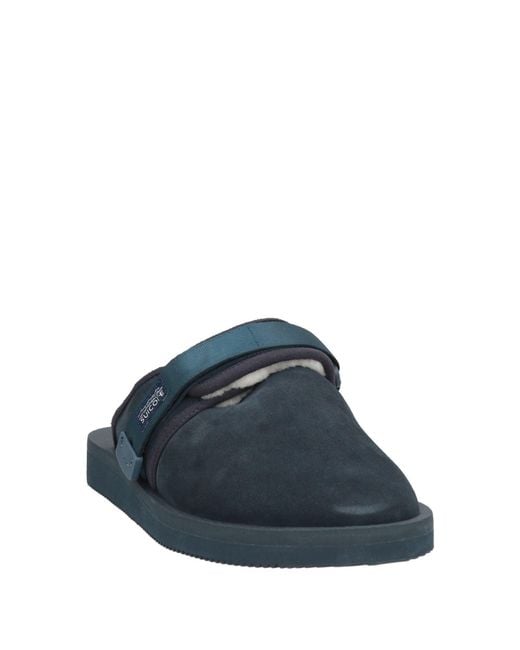 Suicoke Blue Mules & Clogs for men
