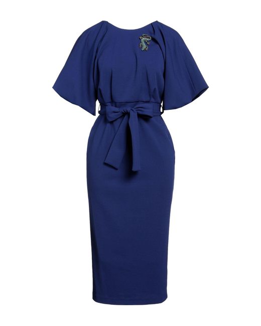 Robe Midi Hanita en coloris Blue