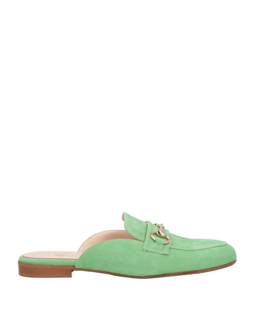 Ovye' By Cristina Lucchi Green Mules & Clogs