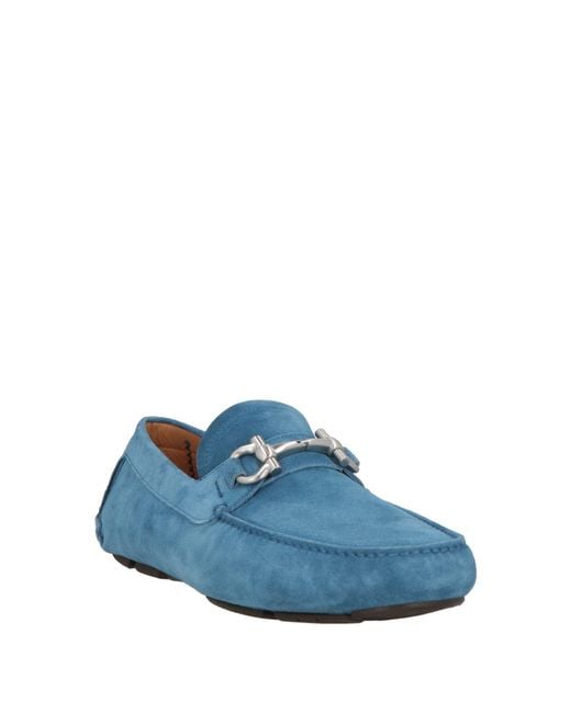 Ferragamo Mokassin in Blue für Herren