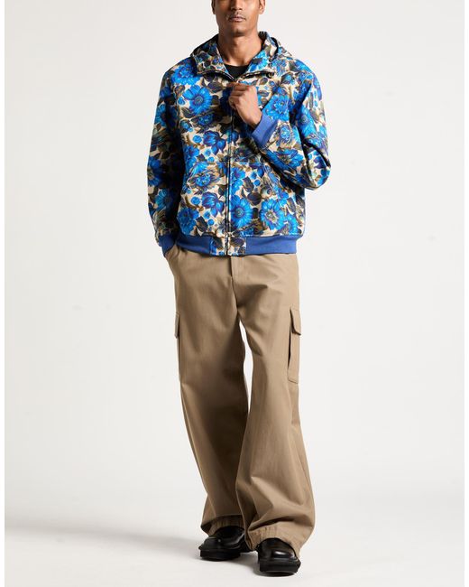 Moschino Blue Jacket Cotton, Elastane for men