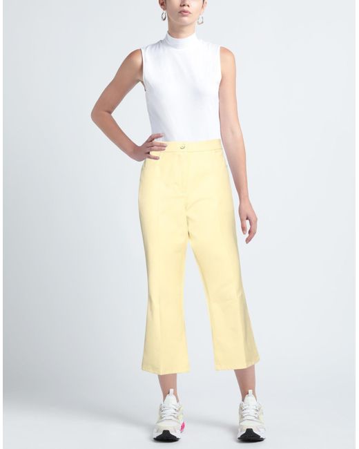 Jil Sander Yellow Trouser