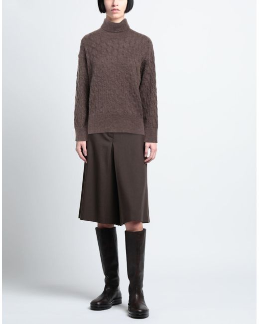FILIPPO DE LAURENTIIS Brown Rollkragenpullover