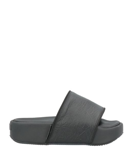 Y-3 Gray Sandals for men