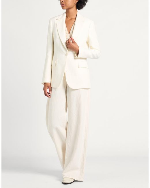 Eleventy White Blazer