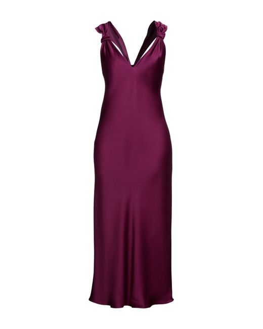 Max Mara Studio Purple Maxi Dress