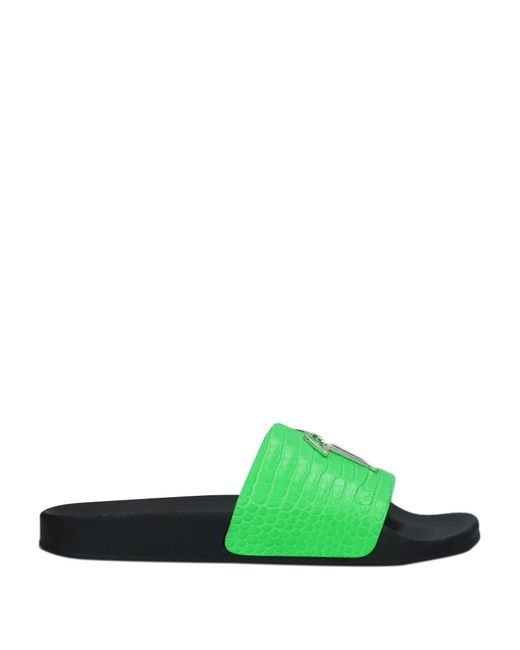 Giuseppe Zanotti Green Sandals for men